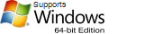 Supports Windows 64-bit